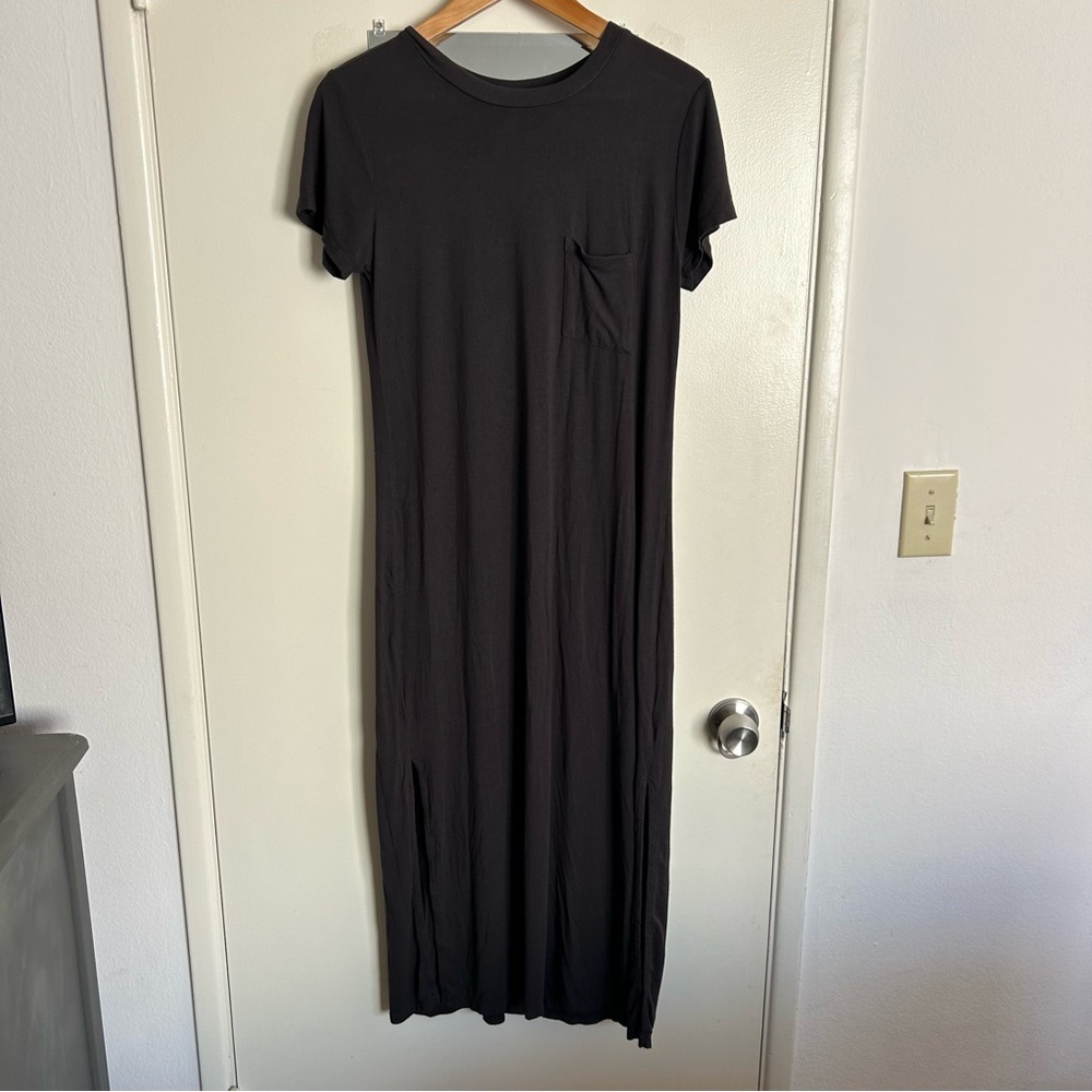 Splendid Midi T-Shirt Dress - Dark Slate